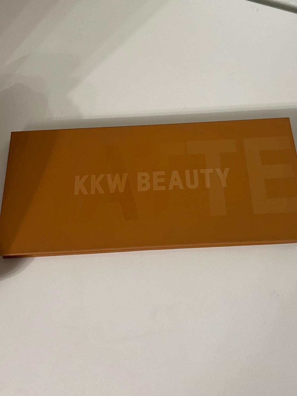 KKW Beauty Matte Eyeshadow Palette - Burnt Amber Orange